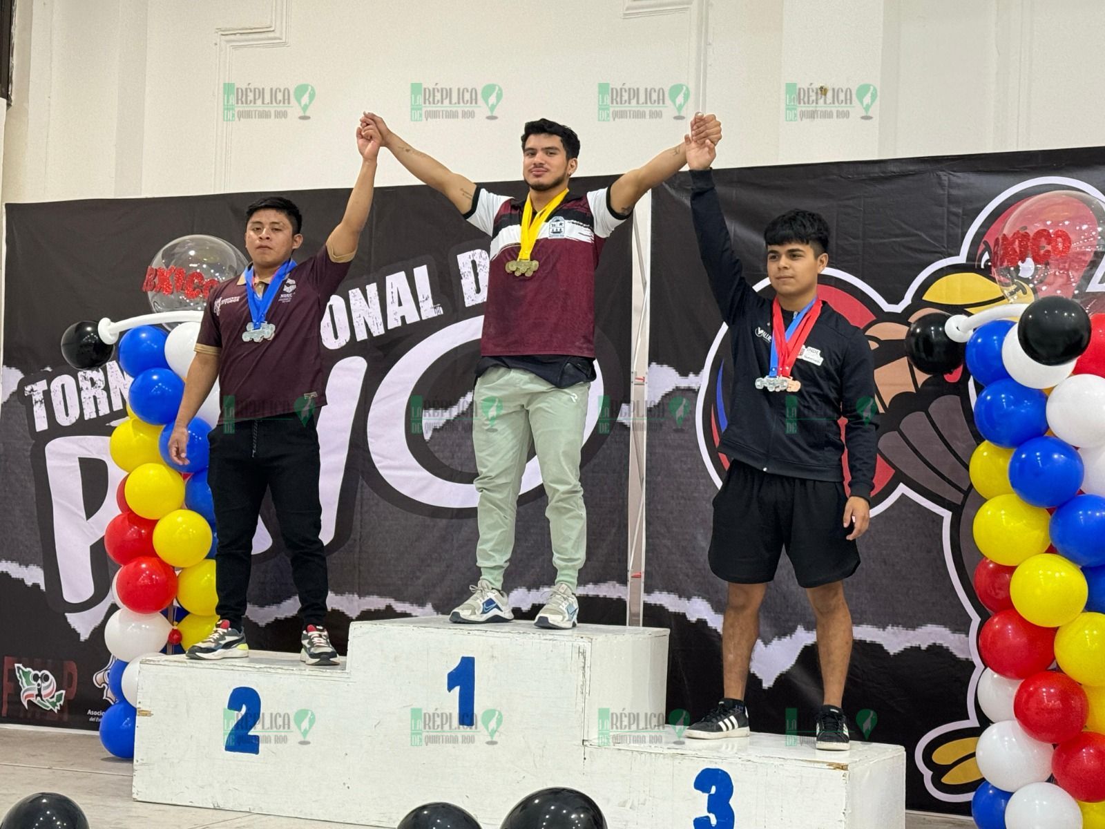 Conquistan pesistas quintanarroenses un total de 61 medallas en el Torneo del Pavo 2024: CODEQ