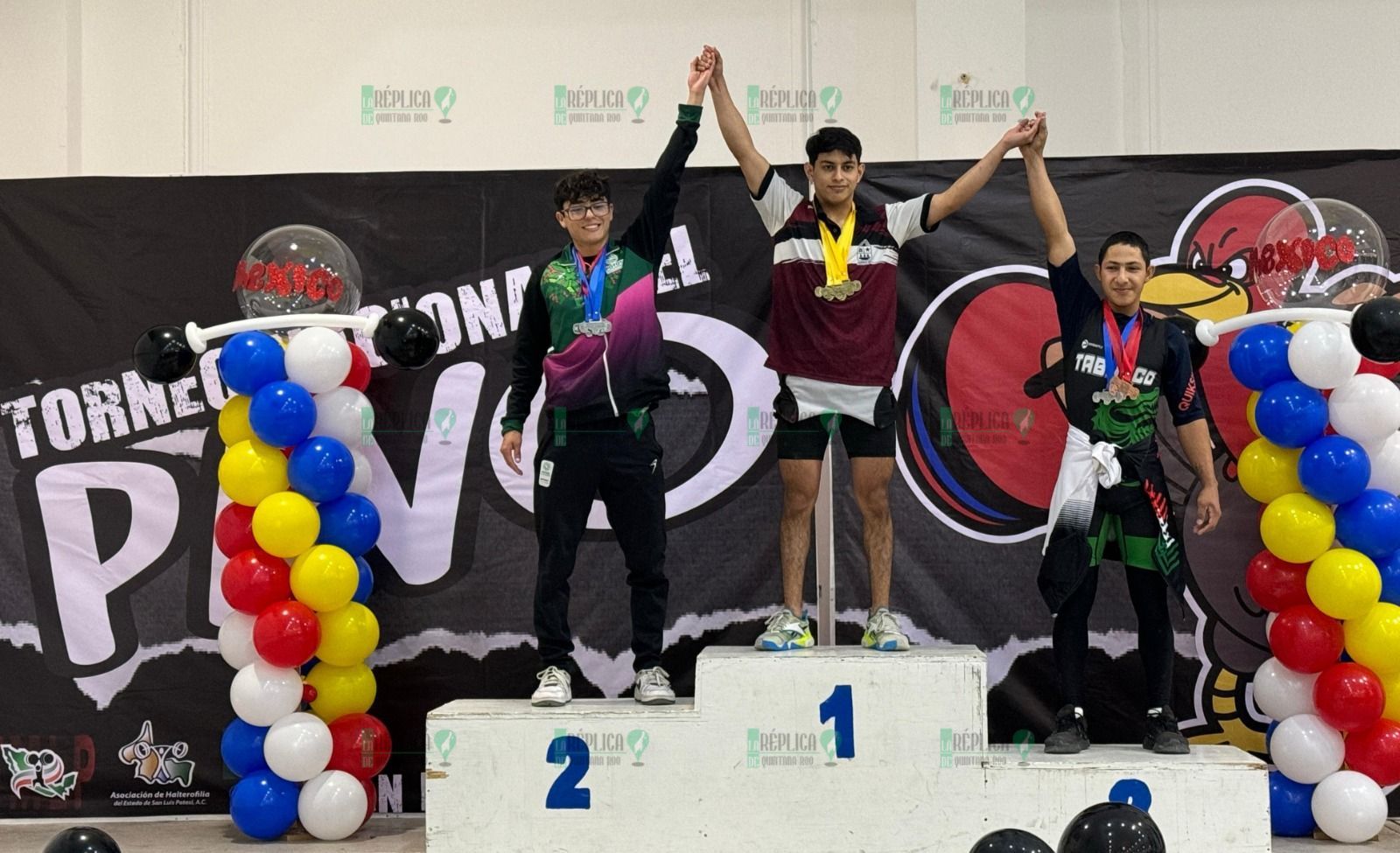 Conquistan pesistas quintanarroenses un total de 61 medallas en el Torneo del Pavo 2024: CODEQ