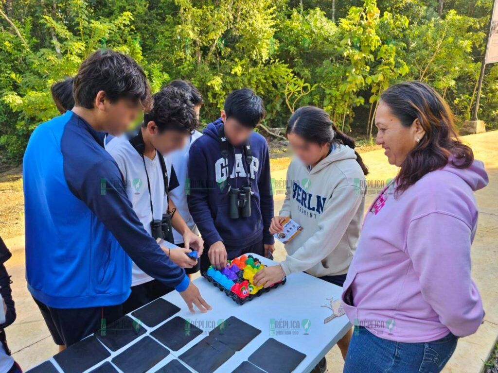 Estudiantes participan en observación de aves en el Parque Corazón, promoviendo la conservación ambiental: FPMC