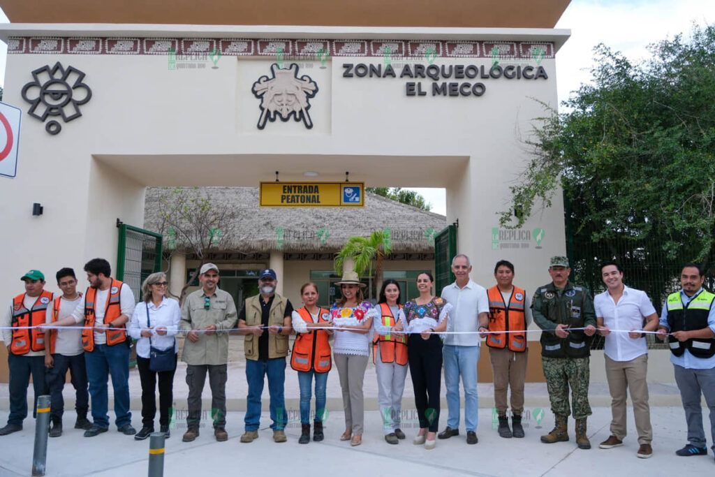 Reabre zona arqueológica “El Meco”, restaurada y con nuevos servicios para visitantes y turistas: Mara Lezama