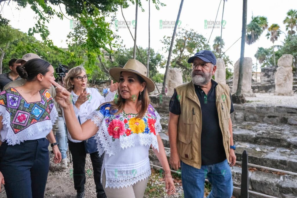 Reabre zona arqueológica “El Meco”, restaurada y con nuevos servicios para visitantes y turistas: Mara Lezama