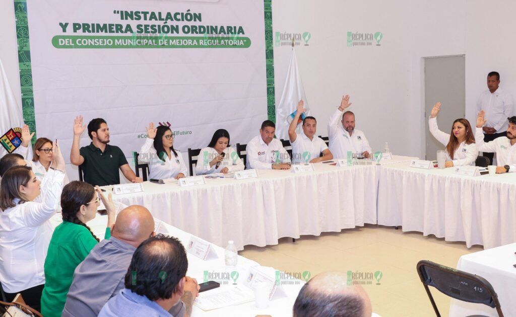 Toma Blanca Merari protesta al consejo municipal de mejora regulatoria de Puerto Morelos