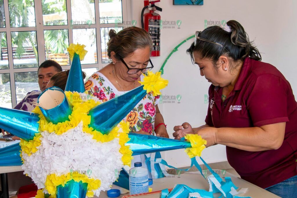 Taller gratuito de elaboración de "Piñatas en Cartonería" en el BiblioAvión Gervasio