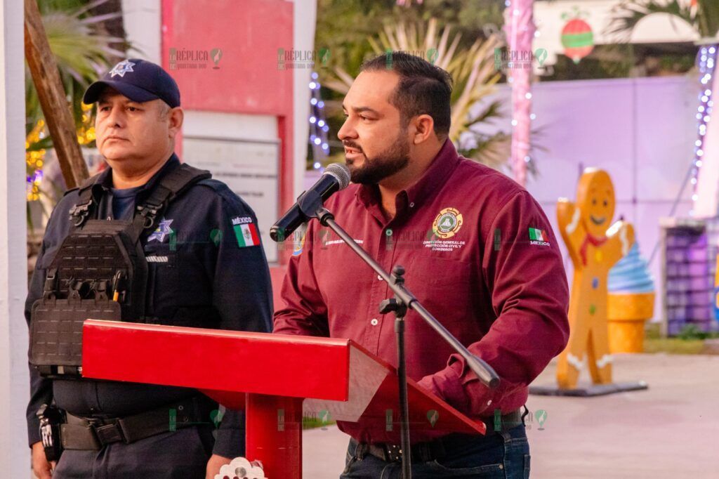 Diego Castañón pone en marcha operativo de seguridad “Guadalupe-Reyes 2024” en Tulum