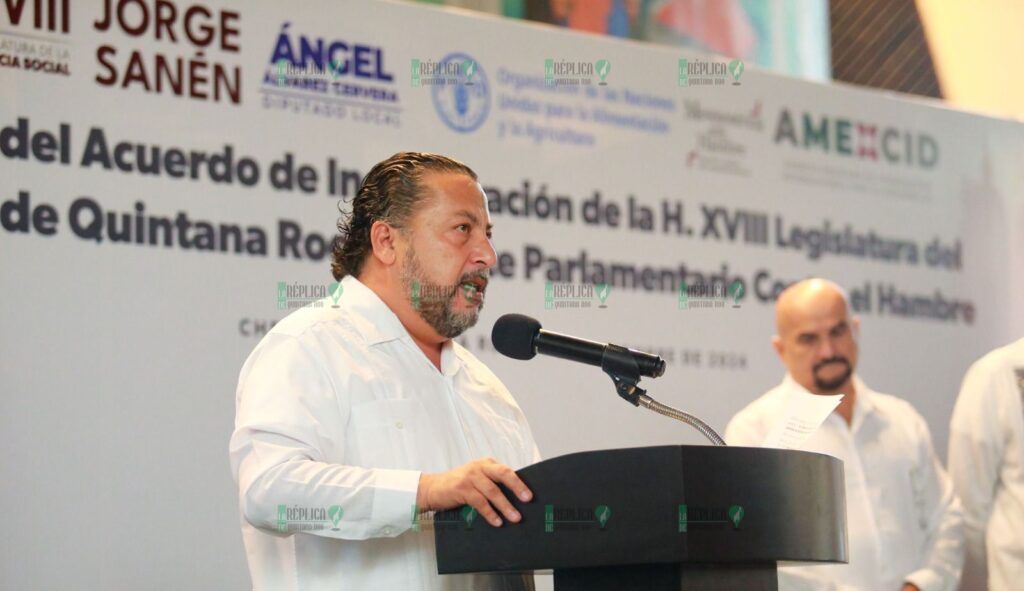 Quintana Roo, primer congreso estatal en sumarse al Frente Parlamentario contra el Hambre