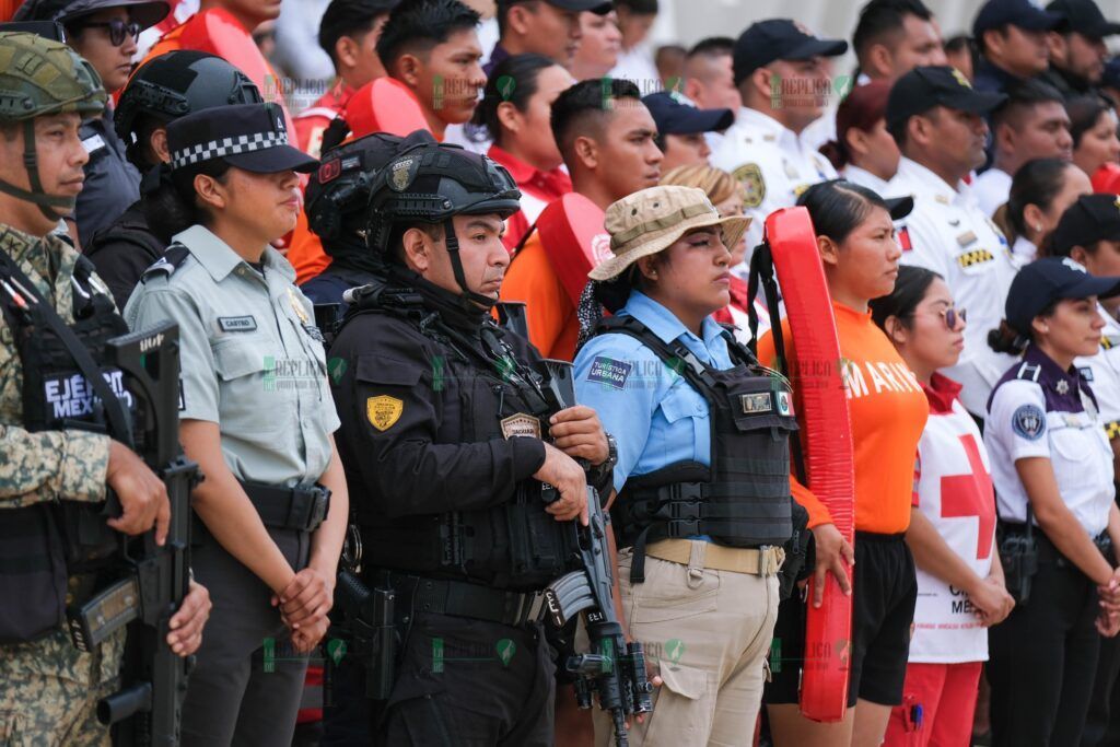 Más de 7 mil elementos al servicio de visitantes y turistas en esta temporada: Mara Lezama