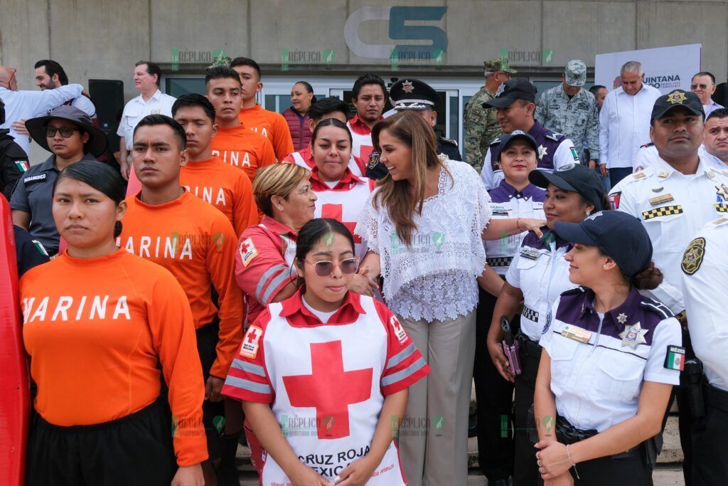 Más de 7 mil elementos al servicio de visitantes y turistas en esta temporada: Mara Lezama