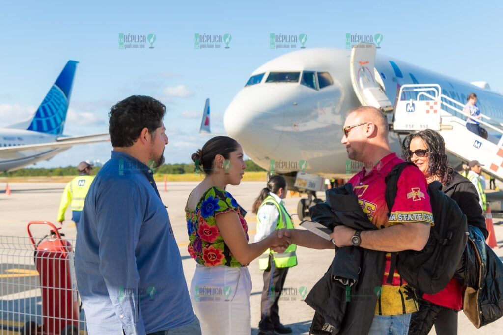 Fortalece Cozumel conexión aérea internacional: SEDETUR