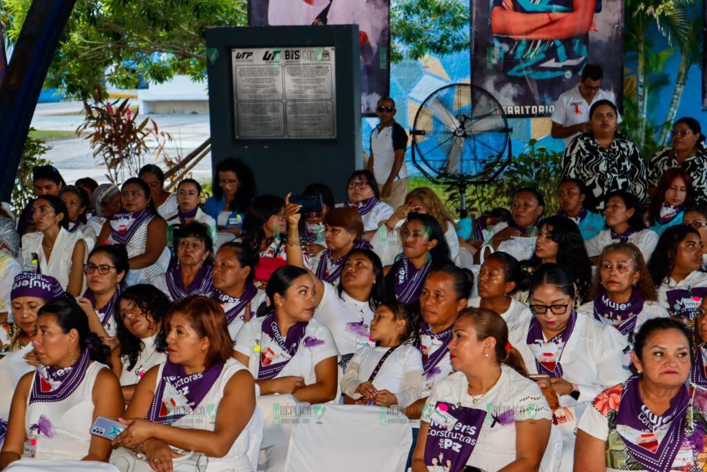 Reúne SEMUJERES a más de 200 mujeres de los 11 municipios en el Encuentro Estatal de Redes de Mujeres Constructoras de Paz