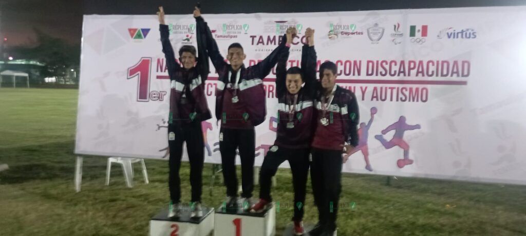 Conquista Quintana Roo 49 preseas en el Primer Nacional para Deportistas con Discapacidad Intelectual, Síndrome de Down y Autismo