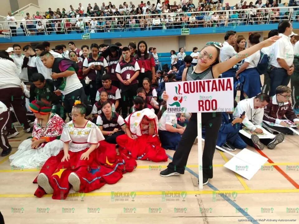 Conquista Quintana Roo 49 preseas en el Primer Nacional para Deportistas con Discapacidad Intelectual, Síndrome de Down y Autismo