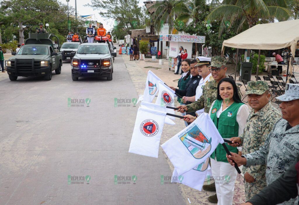 Da Blanca Merari el banderazo para el Operativo Vacacional de Invierno