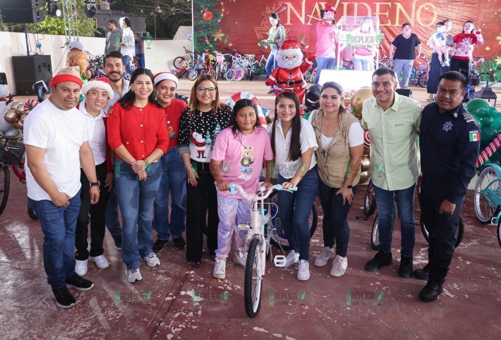 Disfrutaron familias de Leona Vicario gran Posada y Festival Navideño 2024