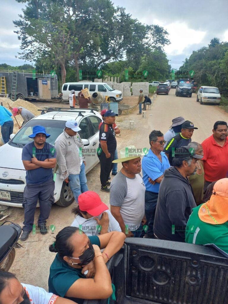 Bloquean ejidatarios camino al relleno sanitario de Chetumal