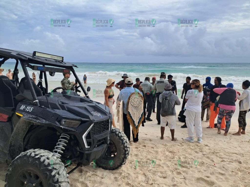 Recala balsa con 12 cubanos en costas de Tulum