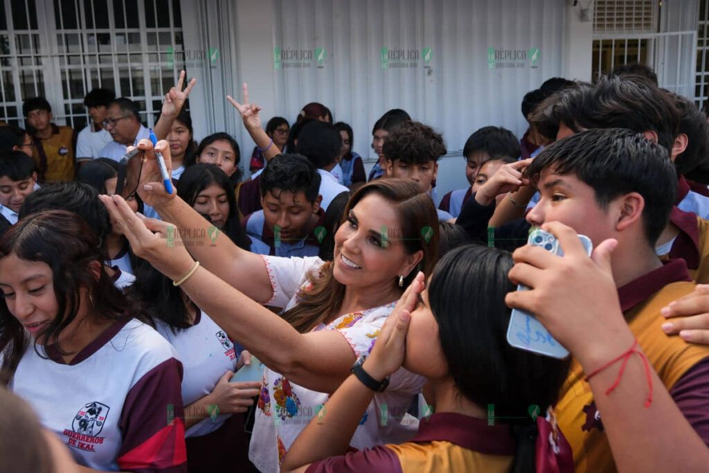 Para abatir rezagos, Mara Lezama anuncia domo para secundaria “IKAL” en beneficio de 900 estudiantes de Cancún