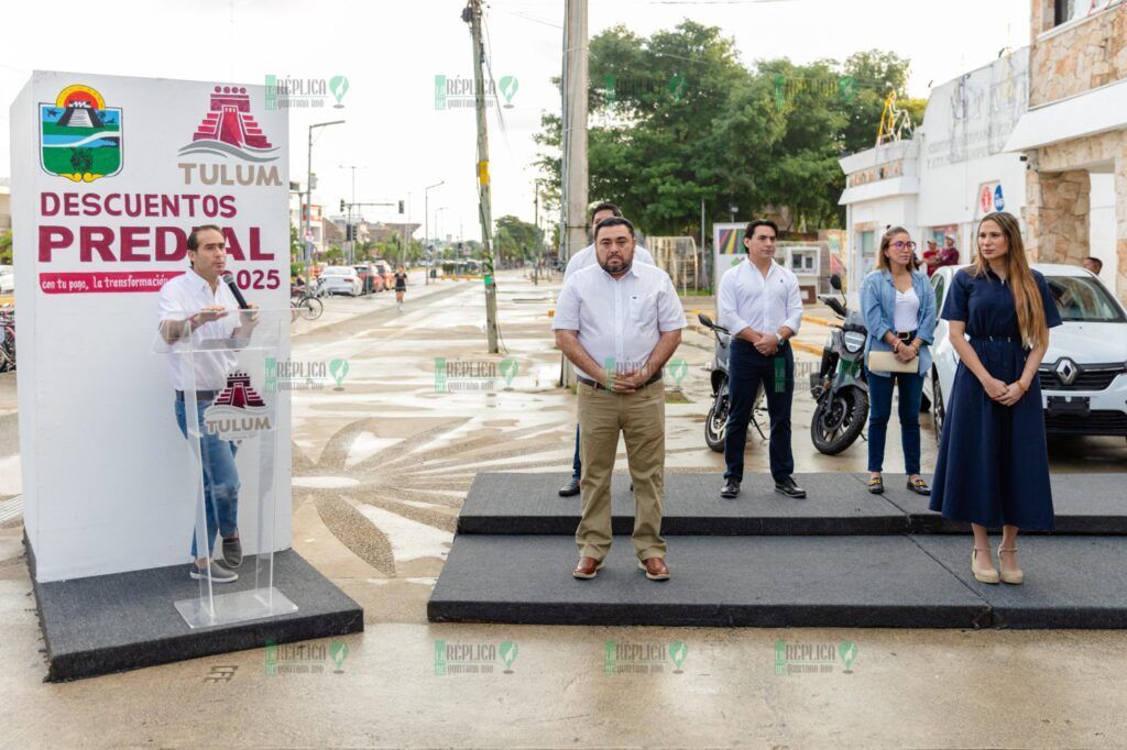 Inicia el programa de descuentos al impuesto predial en Tulum 2025