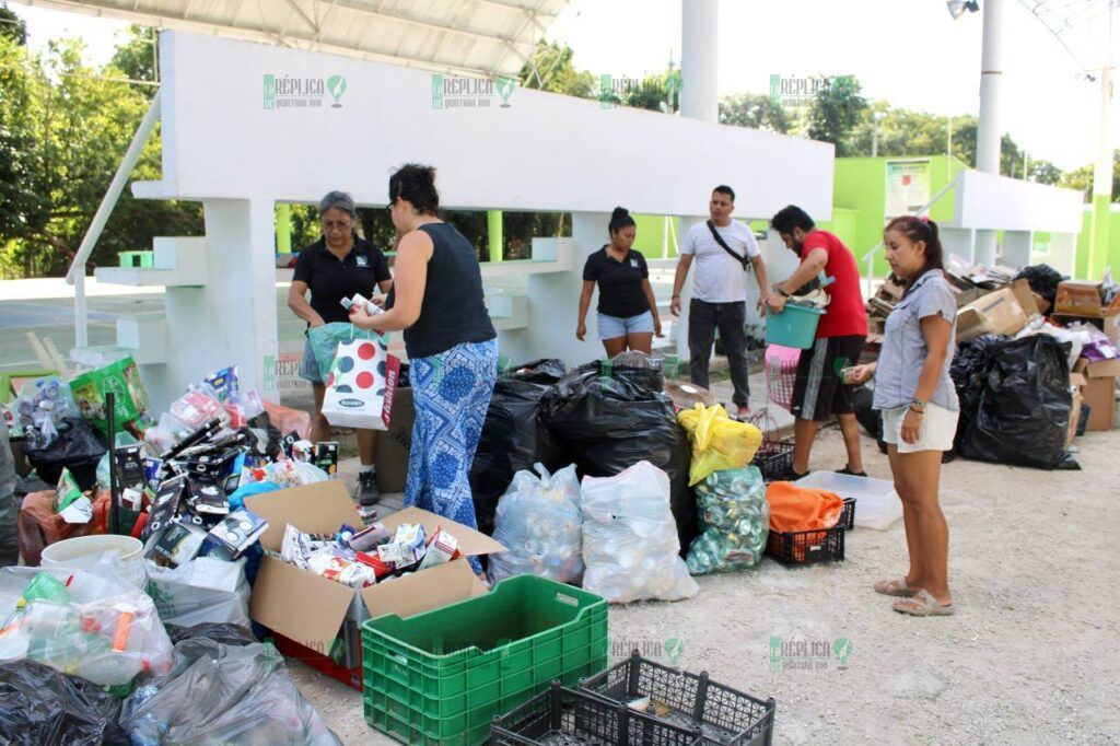 Mañana será la primera jornada del reciclatón en Puerto Morelos y Leona Vicario