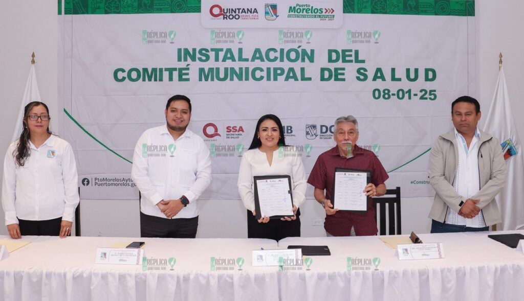 Instala Blanca Merari y toma protesta al Comité de Salud Municipal