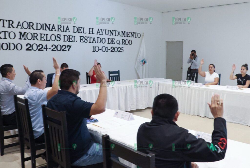 Aprueba cabildo de Puerto Morelos la minuta con proyecto de decreto relativa a la reforma judicial de Quintana Roo