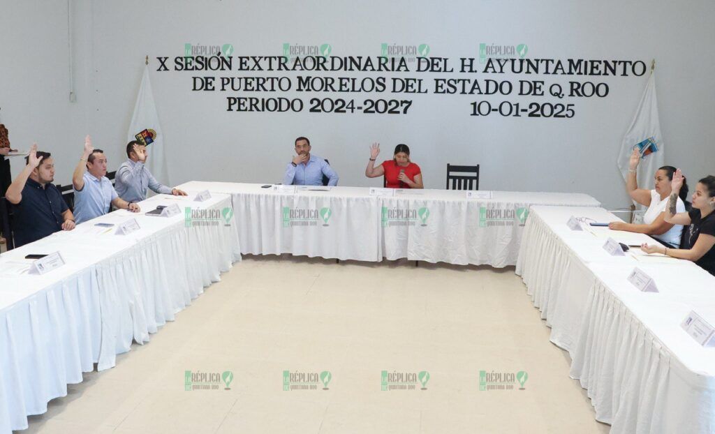 Aprueba cabildo de Puerto Morelos la minuta con proyecto de decreto relativa a la reforma judicial de Quintana Roo