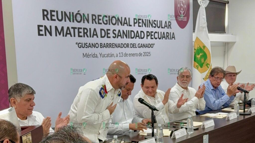 Se consolida bloque peninsular de sanidad e inocuidad agropecuaria ante la amenaza del gusano del barrenador: SEDARPE