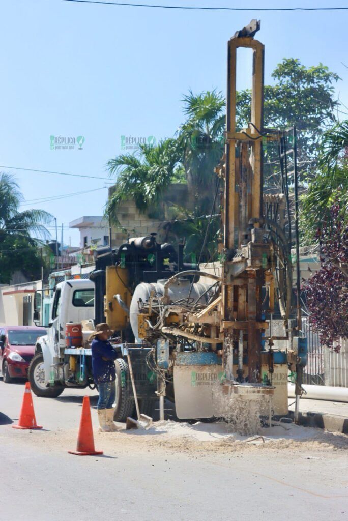 Este año se ejercerían 13% más recursos en construcción y mantenimiento de pozos pluviales en Puerto Morelos