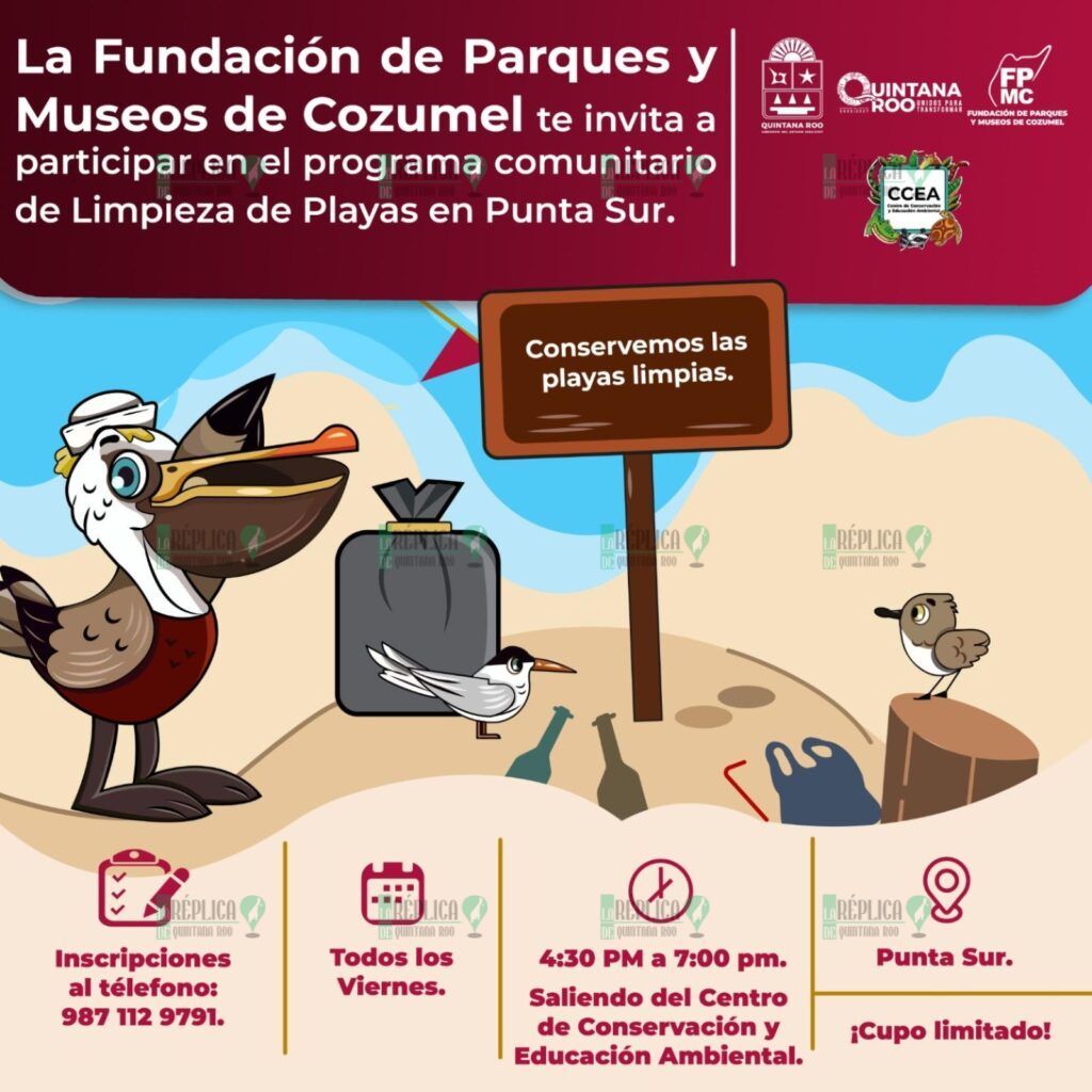 Invita la FPMC a la comunidad a participar en programas de conservación ambiental