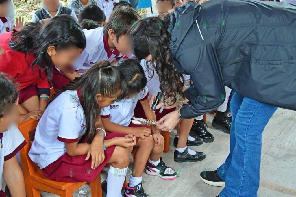 Lleva FPMC la “Semana de la Educación Ambiental” a cinco escuelas de Cozumel