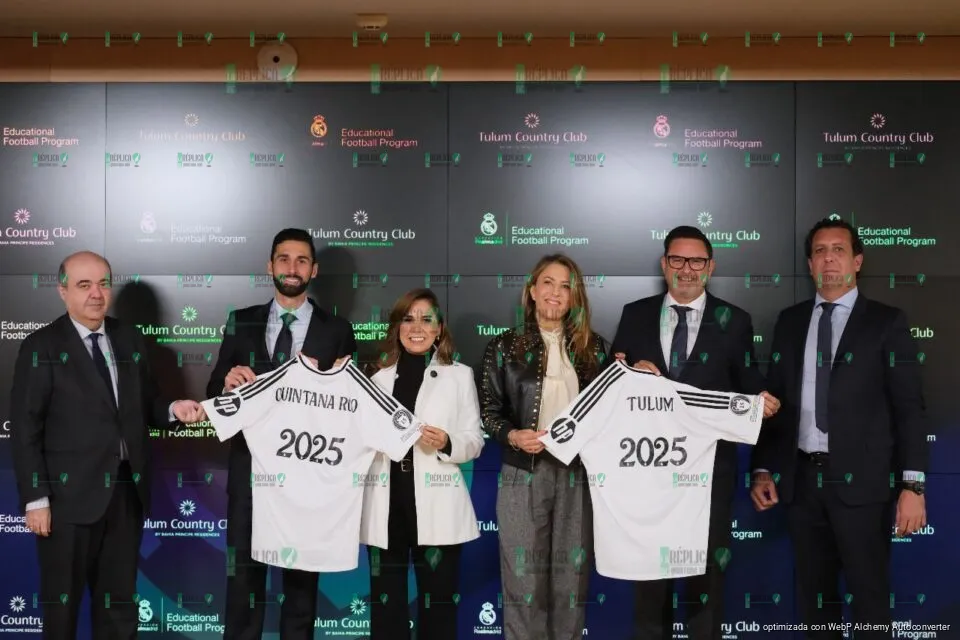 La Fundación Real Madrid llega a Tulum, Quintana Roo; se ratifica alianza para brindar oportunidades a jóvenes en situación vulnerable