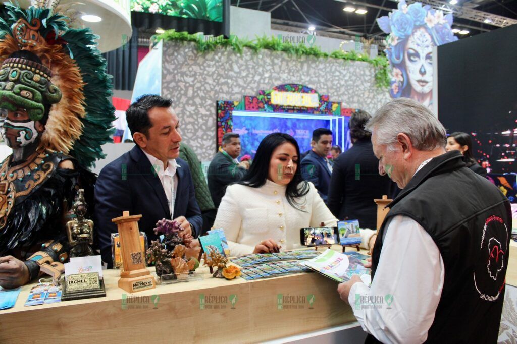 Refuerza Blanca Merari en la FITUR posicionamiento de Puerto Morelos como mejor destino de aventura