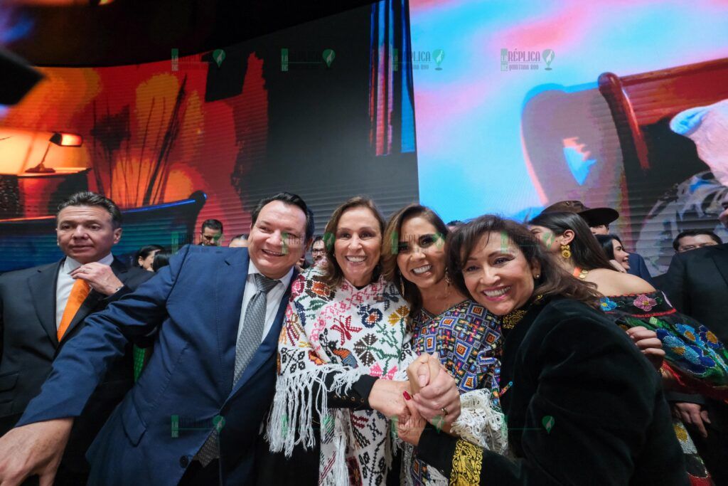 Mara Lezama acompaña a Josefina Rodríguez en inauguración del Pabellón México, en FITUR 2025