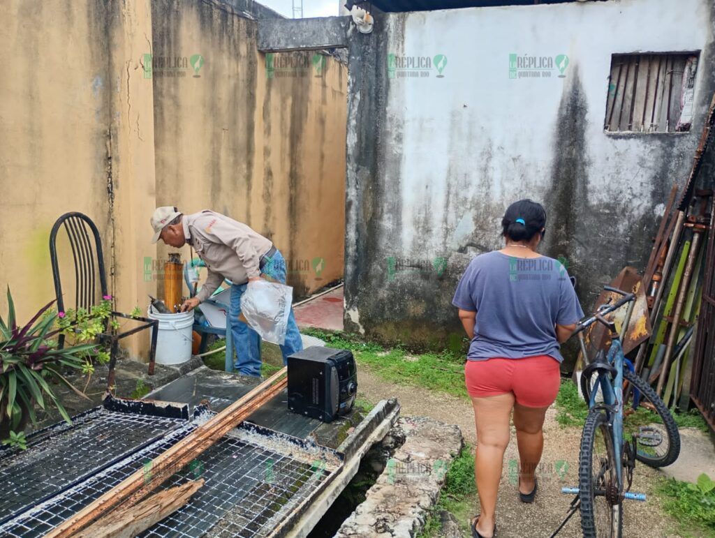 Invita SESA a conservar patios limpios para prevenir el dengue