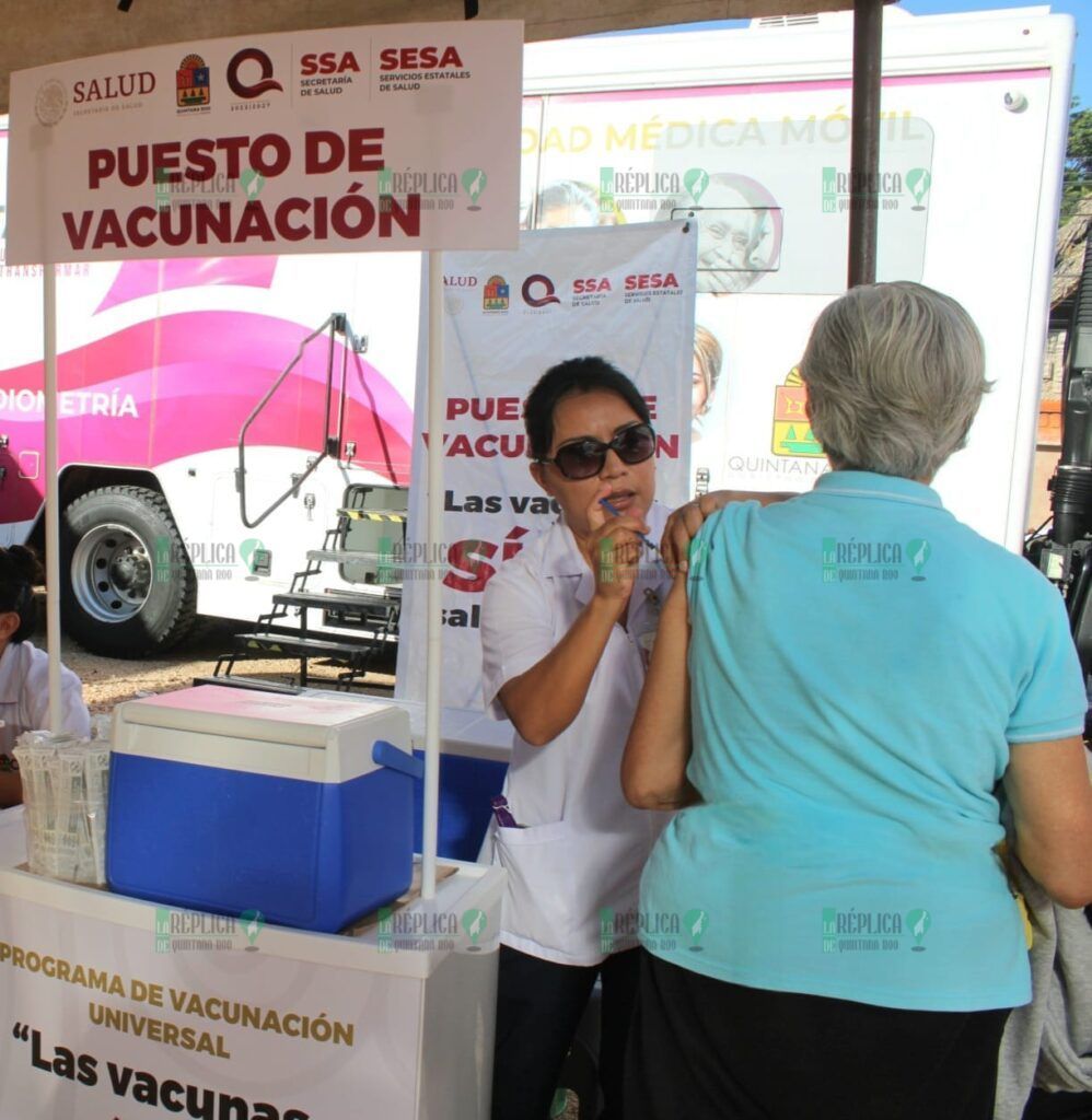 Destaca Quintana Roo a nivel nacional al tener menos casos de influenza en el país: Mara Lezama