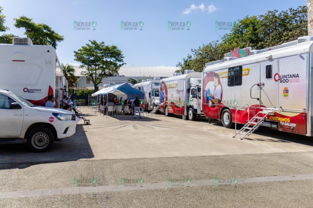 Tulum, sede de la caravana de salud: piden a los ciudadanos aprovechar servicios gratuitos