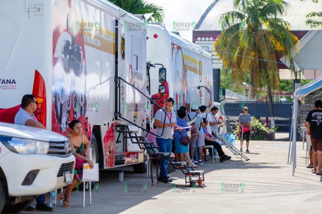 Tulum, sede de la caravana de salud: piden a los ciudadanos aprovechar servicios gratuitos