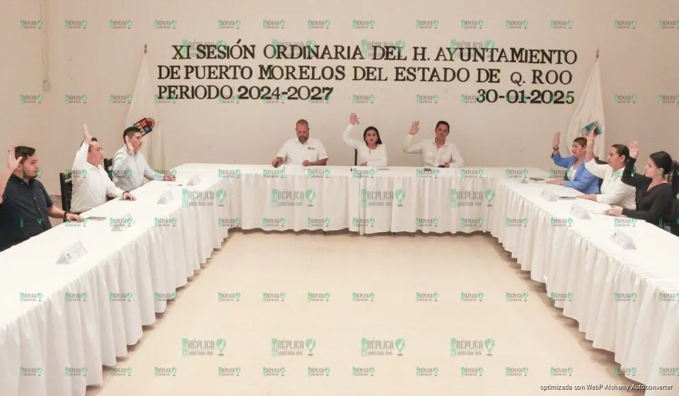 Aprueba el cabildo de Puerto Morelos el Plan Municipal De Desarrollo 2024-2027