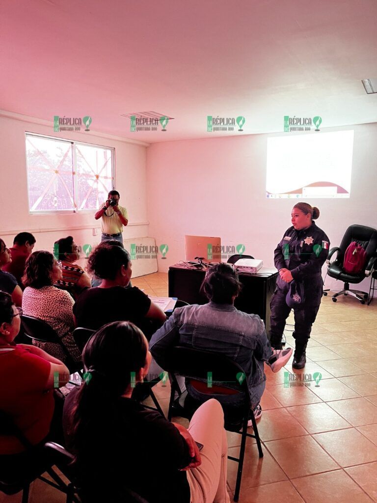 Imparte SESESC cursos de prevención del delito a trabajadores del Ayuntamiento de Othón P. Blanco
