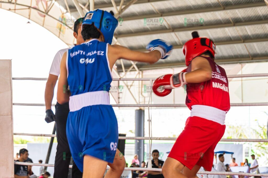 Realizan en Tulum el Torneo Estatal de Box 2025