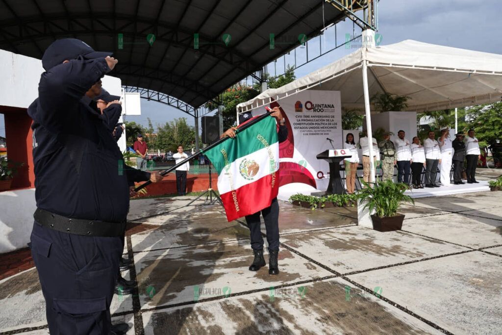 Conmemora Gobierno del Estado el 108 aniversario de la Promulgación de la Constitución Política de los Estados Unidos Mexicanos