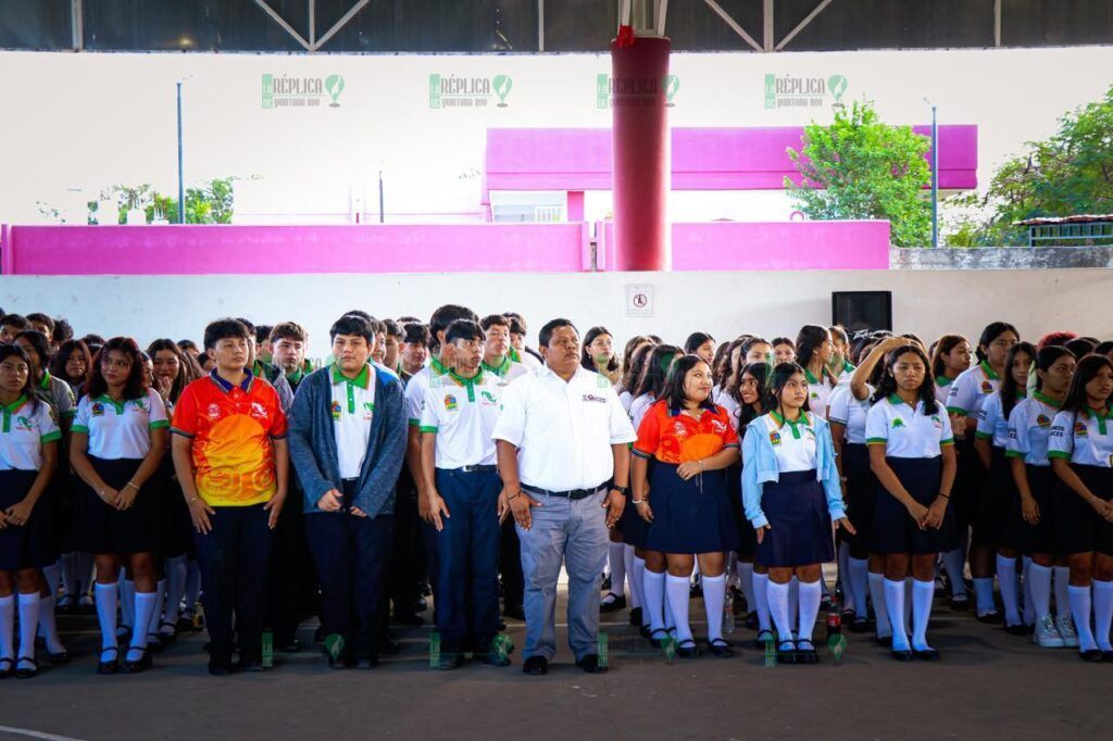 Da inicio el semestre febrero-julio 2025 el Colegio de Estudios Científicos y Tecnológicos de Quintana Roo