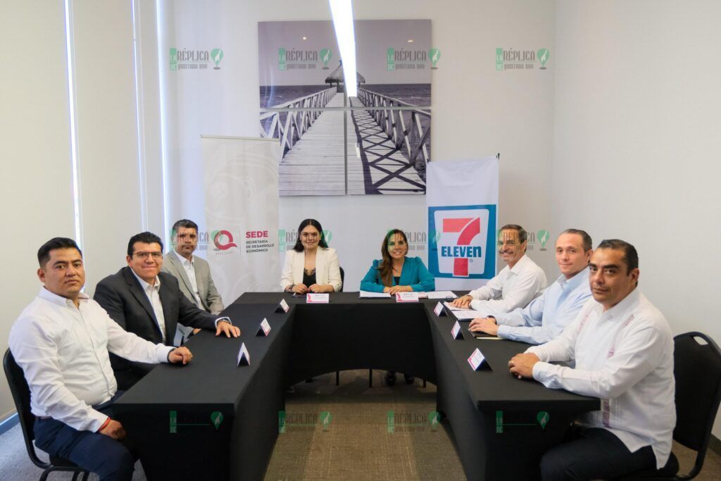 Encabeza Mara Lezama inversión de 3 mil 056 mdp por 7-Eleven en Quintana Roo de 2025 a 2030