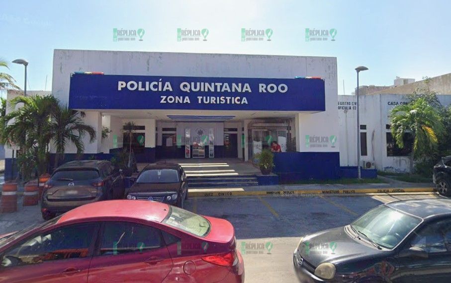 Muere extranjero en separos de la Policía Turística de Cancún