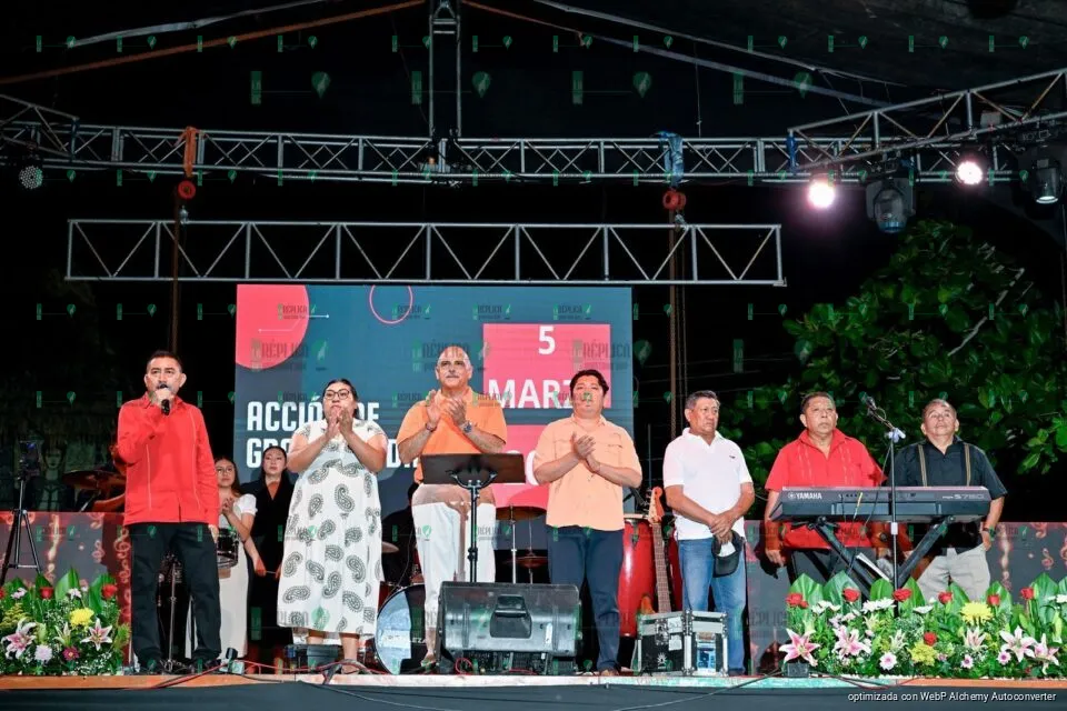 Ejidatarios de Cobá celebran las bendiciones recibidas