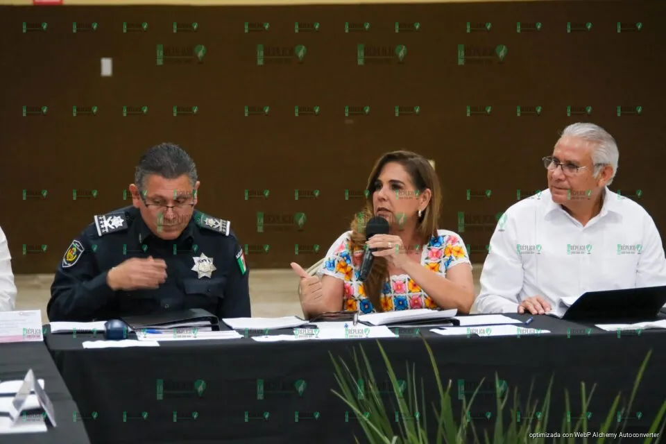 Preside Mara Lezama Primera Sesión Ordinaria 2025 del Fideicomiso para el Fortalecimiento de la Seguridad en el Estado