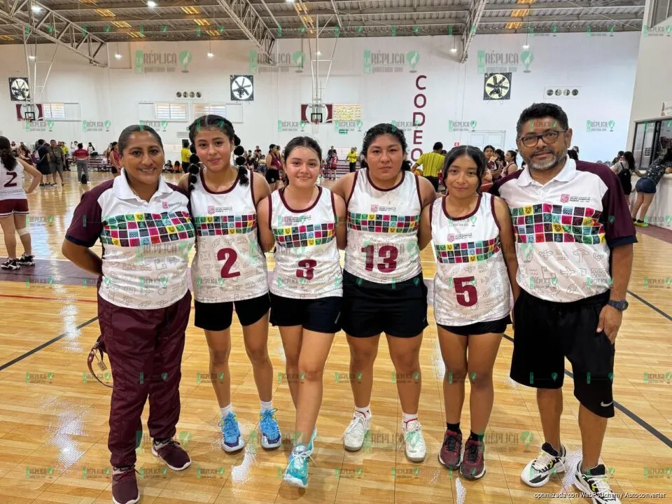 Cumplen atletas quintanarroenses en la disciplina de básquetbol 3×3 de los Juegos Deportivos Estatales 2025