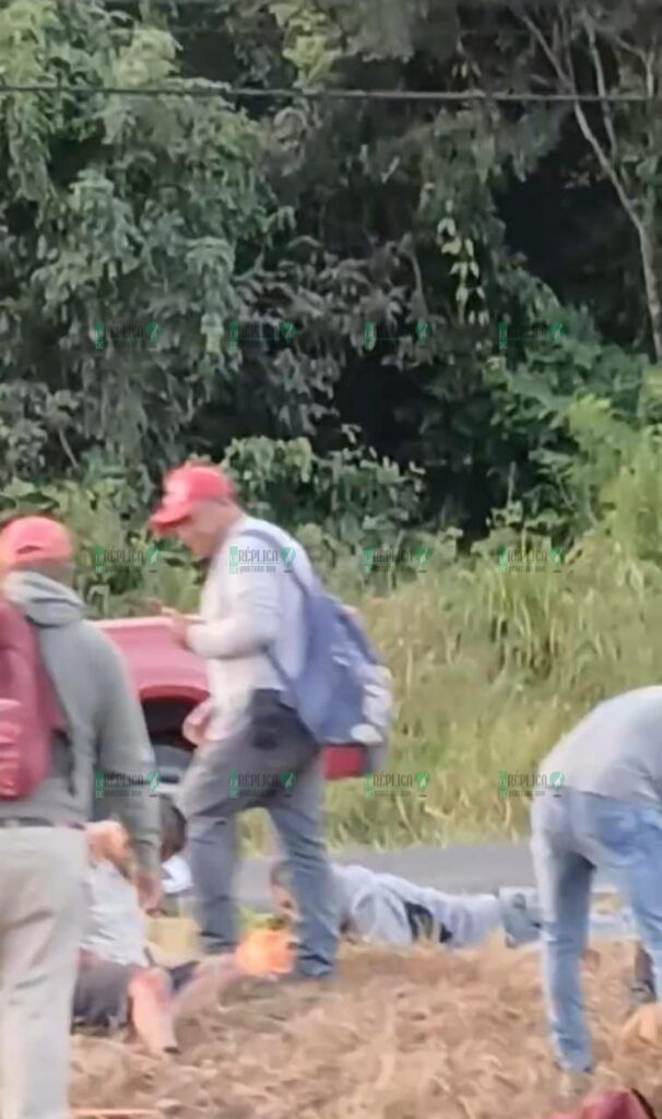 Volcadura de van en Punta Maroma deja múltiples lesionados