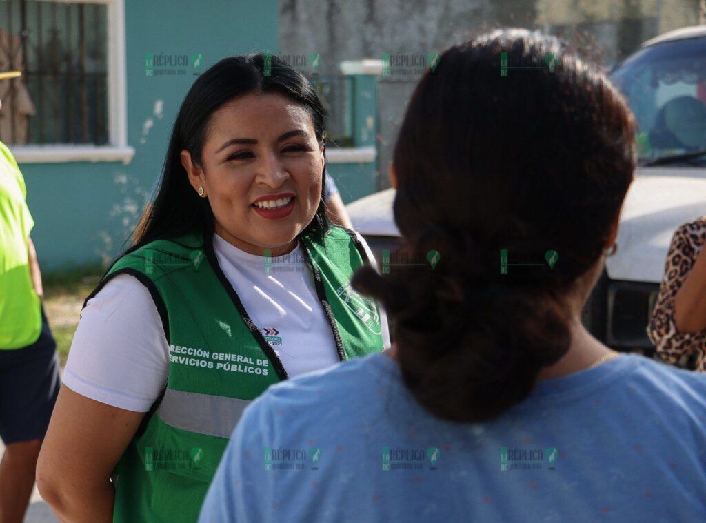 Por un municipio limpio “Reporta y Mejora al 9983897989”: Blanca Merari