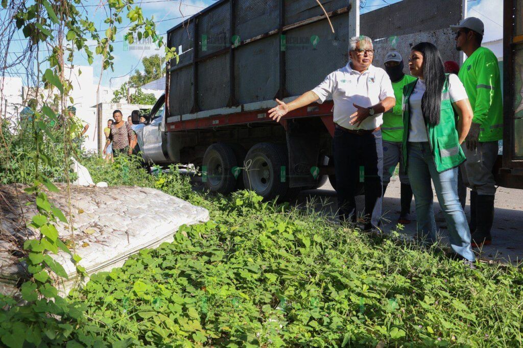 Por un municipio limpio “Reporta y Mejora al 9983897989”: Blanca Merari