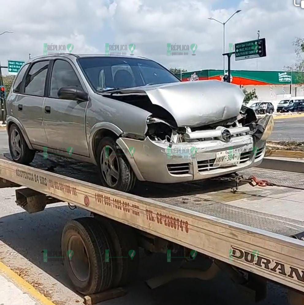 Detectan ‘foco rojo’ vial en Playa del Carmen, en cruce de la Colosio con carretera